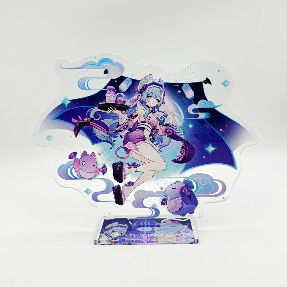 Odette Lohen Flins Durin Mavuika Columbina Xiao Arlecchino Acrylic Anime Model Furina Collect Desktop Decoration Keychains Gift