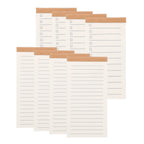 4/8Pcs Portable Field Notes Small Notepads 50Sheet Pocket Notebooks Memo Book to Do List Organizer Planner Daily for Work Office