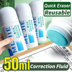Portable Thermal Paper Correction Fluid Fast-Drying Anti Peep Identity Information ID Info Privacy Protector Quick Eraser Covera