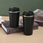 1pc 380/510ML Travel Stainless Steel Coffee Cup Thermal Mug Leak-Proof Thermos Bottle Tea Coffee Mug Vacuum Flask Insulated Cups
