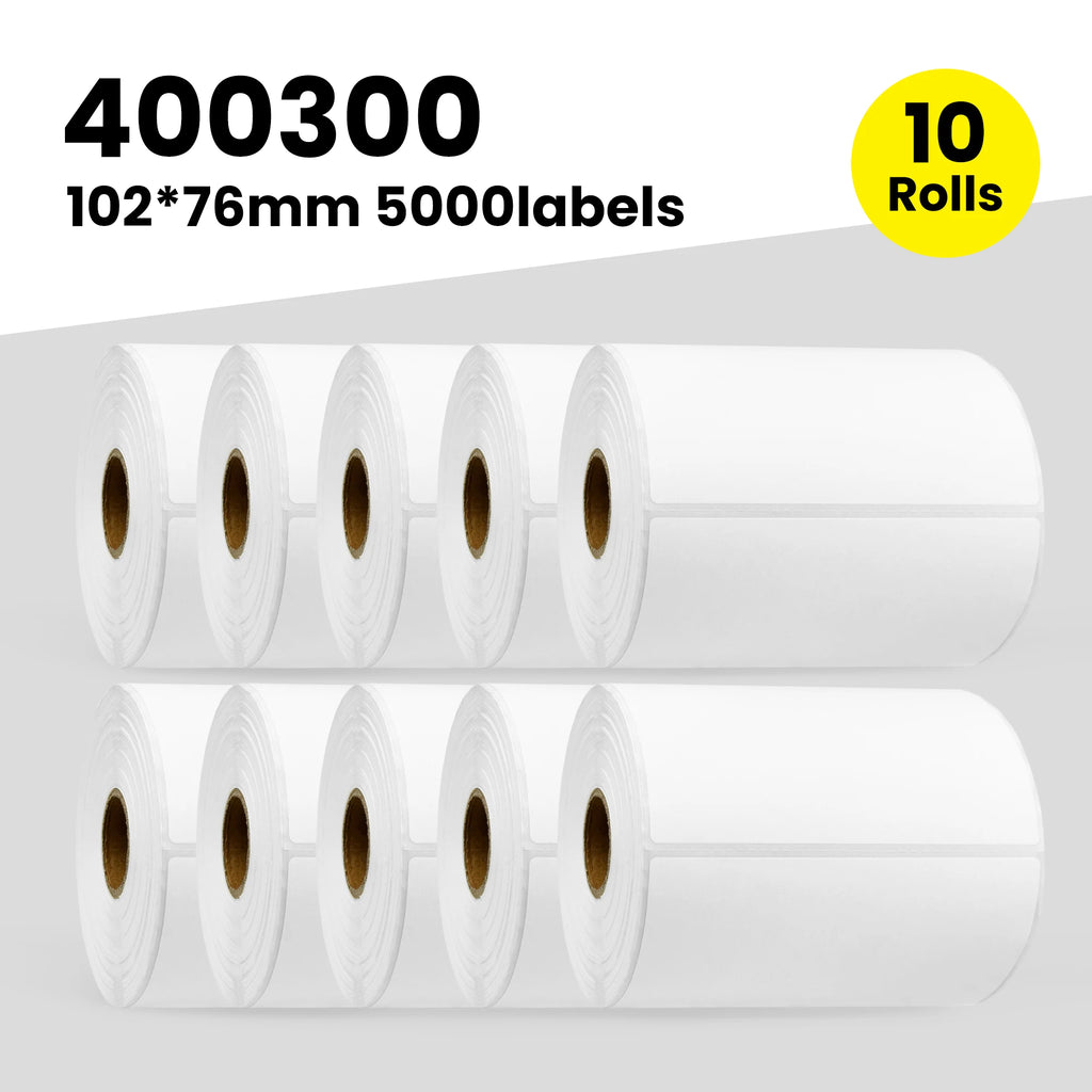 102mmx76mm Thermal Label Roll 4"x3" Inch Waterproof Thermo Etiquetas Barcode 4x3 Inch Direct Thermal Sticker Shipping Label