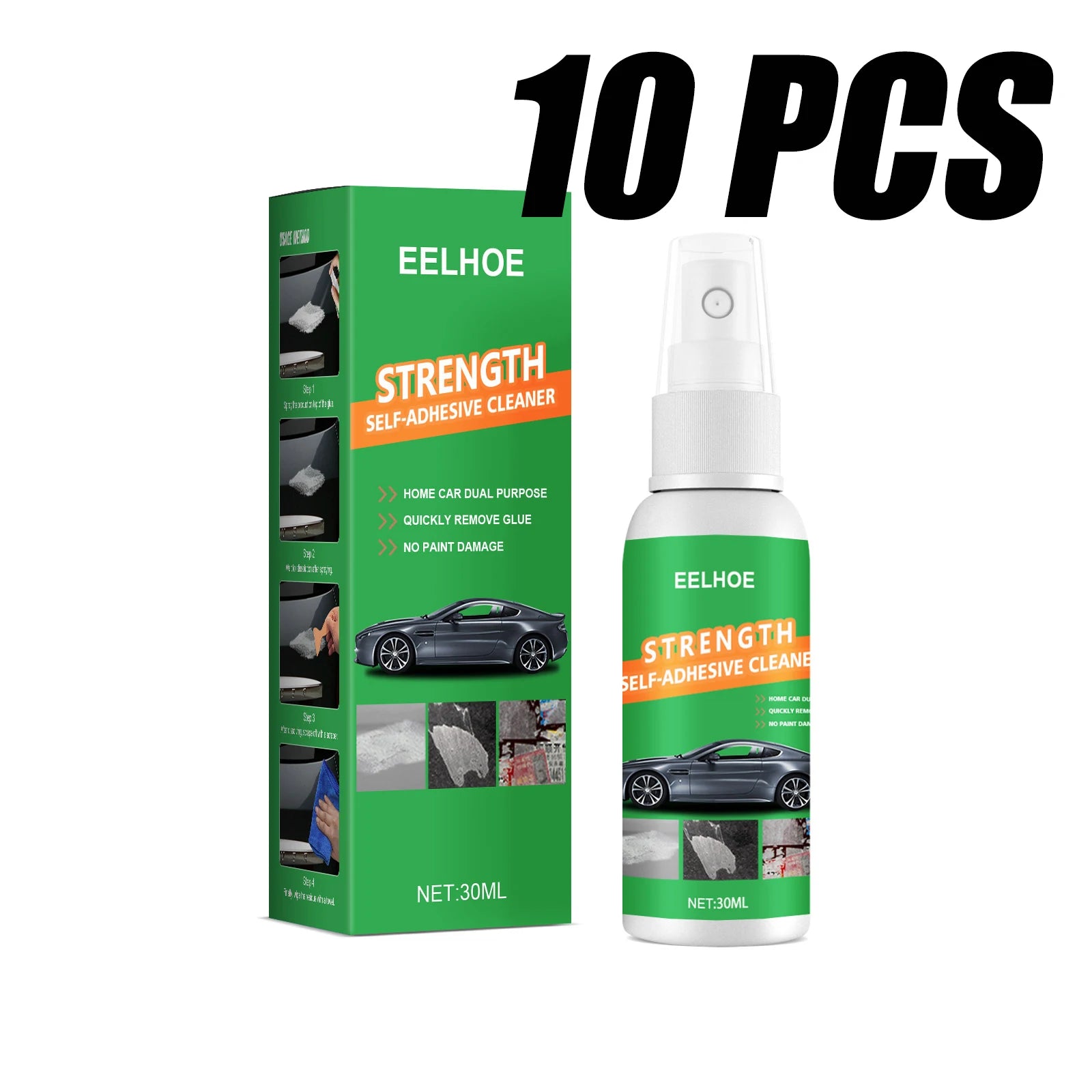 All Purpose adhesive glue remover Sticky Residue Remover Spray Car Glass Label Cleaner Spray Quick Easy Adhesive Remover Cleaner