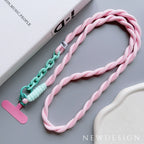 Cute Phone Lanyard Diameter Outdoor Universal Case Acrylic Crossbody Shoulder Card Neck Cord Clip Hang Anti-lost Wrist Strap