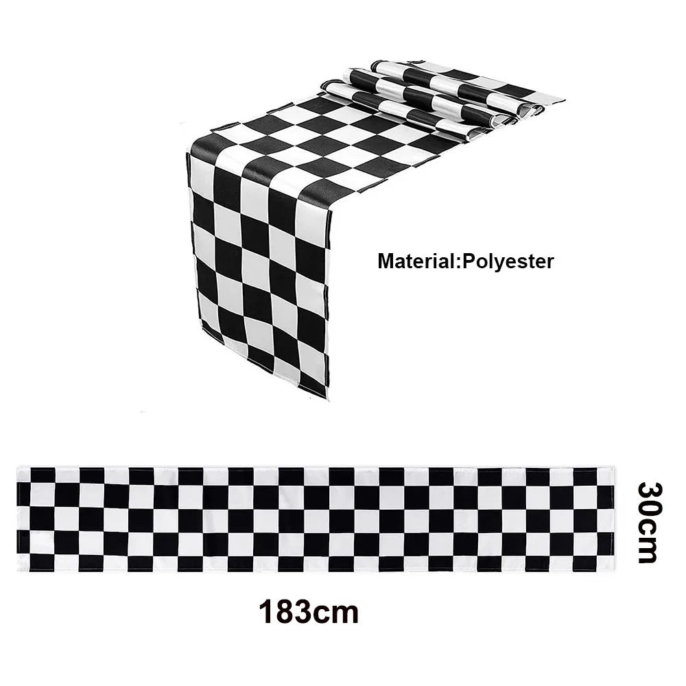 Race Car Party Plates Cup Napkins Race Track Party Supplies Racing Sports Themed Tableware for Kids Boys Birthday Home Decors