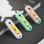 Magnetic Suction Utility Knife, Mini Portable Box Opener, Letter Opener, Paper Cutter, Home Office Supplies