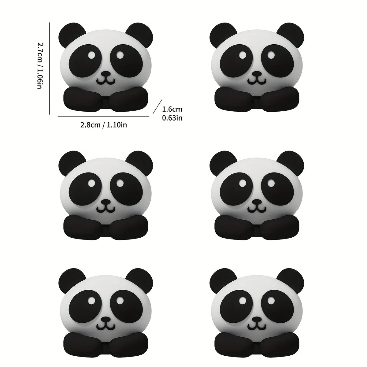 2/3pcs Cute Cartoon Desktop Cable Organizer Managers Self-Adhesive Winder Wire Cord Management Earphone Data Cable Clips Holder