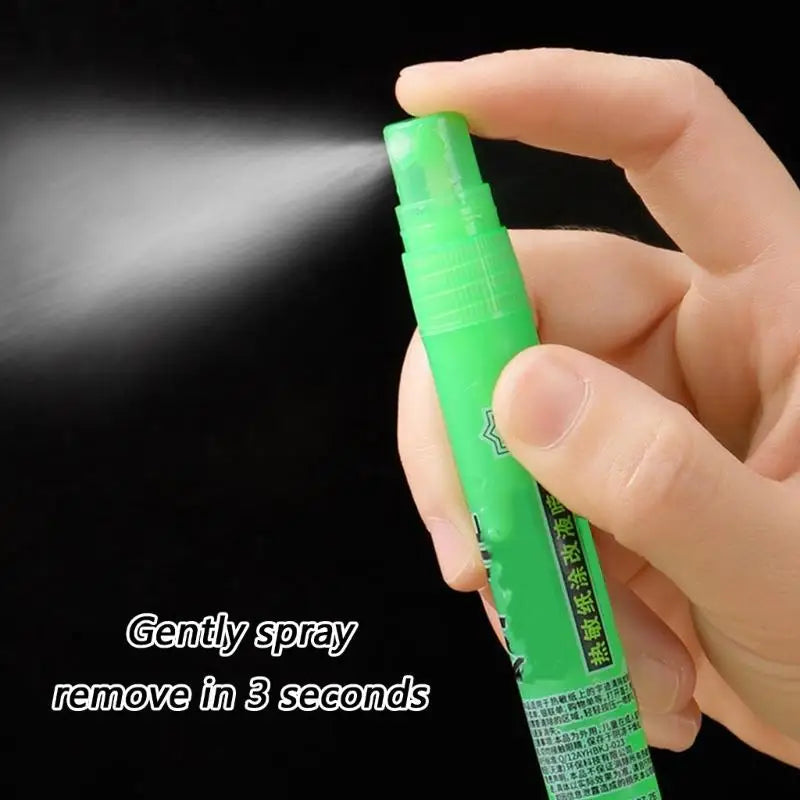 Thermal Privacy Concealer Sprays For Sensitive Data Covering Night Use Fast Drying Correction Fluid ABS D2RC