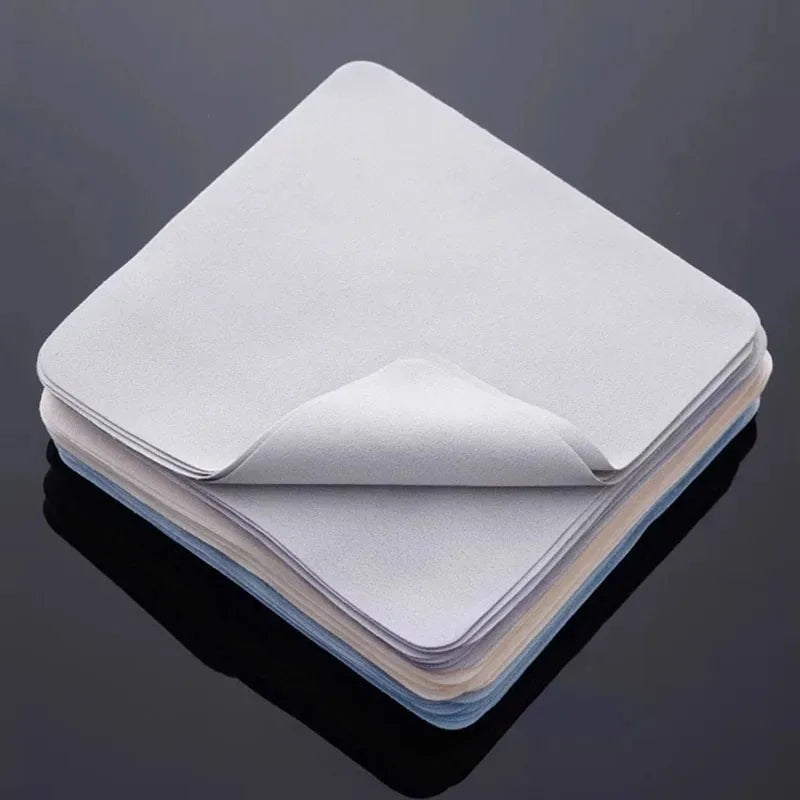 MJYIWANG 10pcs Professional Glasses Screen Lens Cleaning Cloth-Superfine Microfiber Cloth Will Not Scratch The Lens
