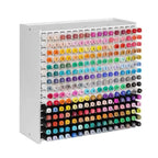 New PVC Art Marker Rack 72/120/180/240 Grids Large Capacity Marker Pen Holder Multi Slots Mark Pen Storage Box Art Tools