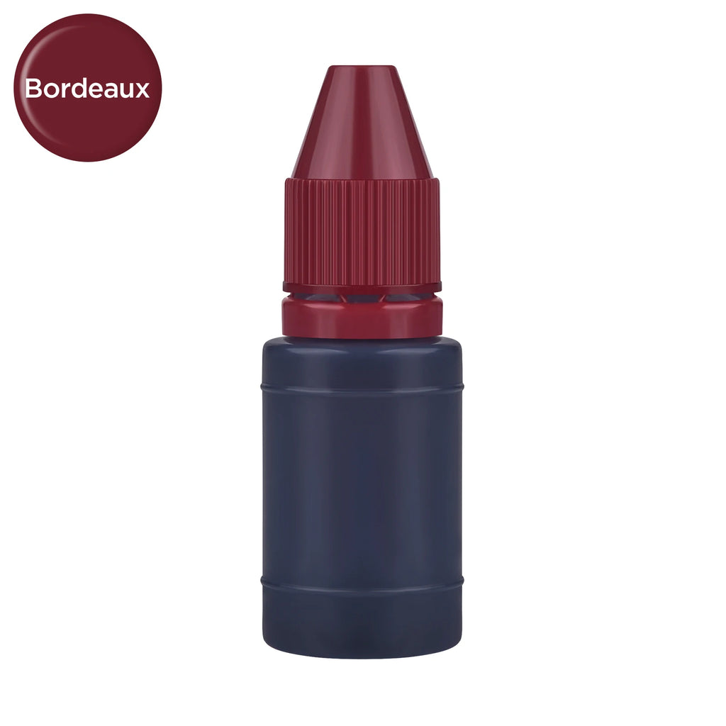 10ml Self-Inking Colorful Ink for Photosensitive Stamp Refilling Ink Red Green Blue Black Orange Rose red Chocolate Coffee White