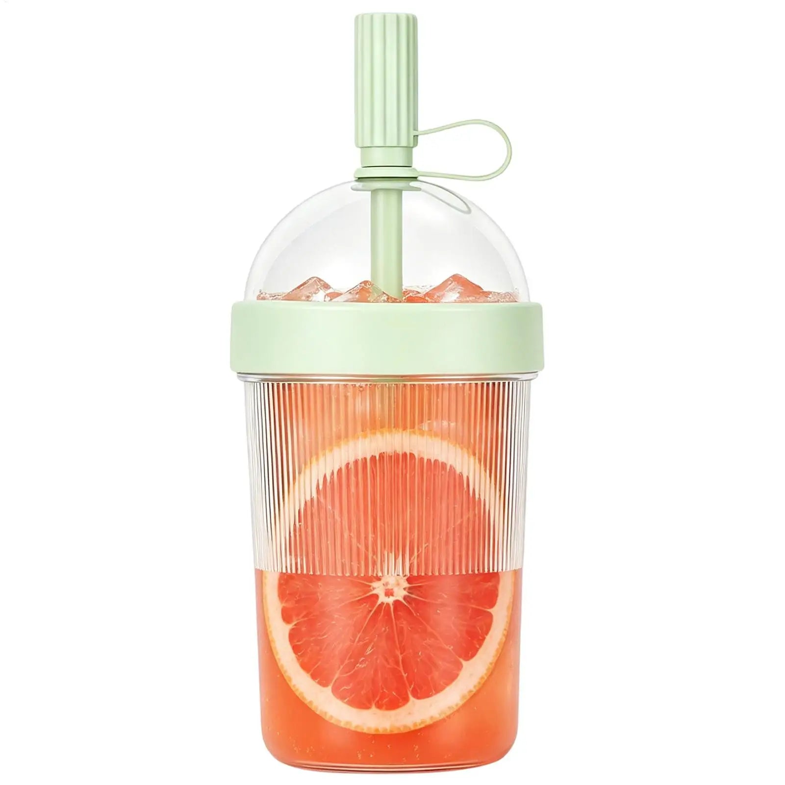 Reusable Coffee Cups with Lids 17oz Tumbler with Straw Tea Mug with Straw for Women Men Travelers Students Home Office Gym