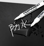 1/3/6Pcs White Marker Pens Acrylic Paint Pen for Rock Ceramic Glass Tire Metal Canvas Waterproof Painting White Marker
