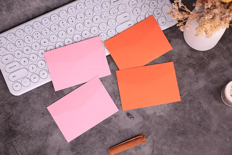 20pcs/pack 115mm * 82mm colored small envelopes, card mailing, business, wedding