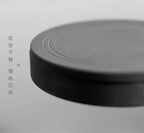 Natural Original Stone Inkstone Table with Cover End Ink Pond Plate Strip Grinding Student Beginners