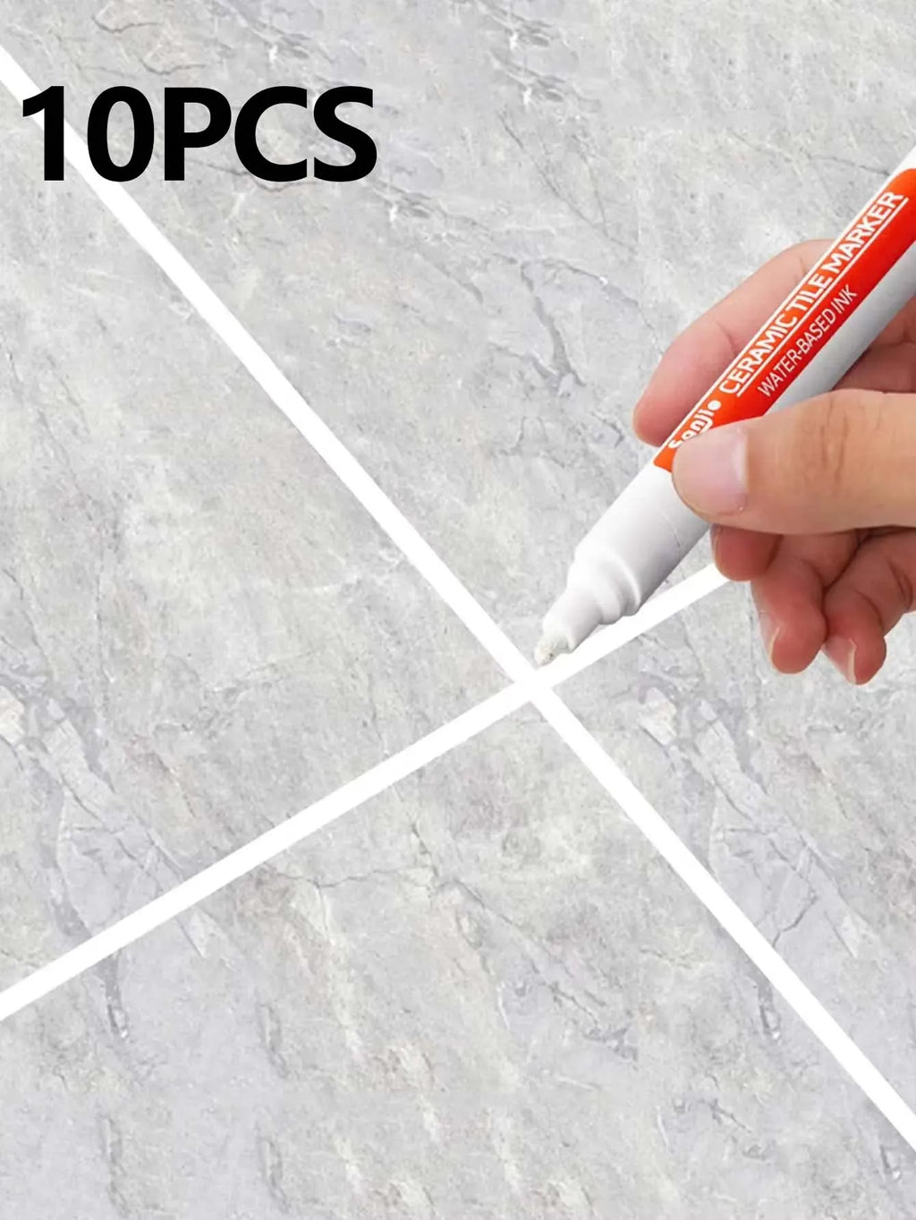 1/5/10PC  Waterproof Marker Pen Wall Seam Repair Tiles Grout Markers Pens Floor Bathroom Decontamination Paint Brush Tools