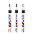 1/3/6/12 Colors Permanent Paint Marker White/Gold/silver Markers for Car Tire Tread Rubber Fabric Paint Metal Paint Marker Pens