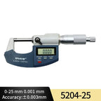 SHAHE 0.001mm Electronic Outside Micrometer 0-25mm Digital Micrometer Electronic Digital Caliper Gauge