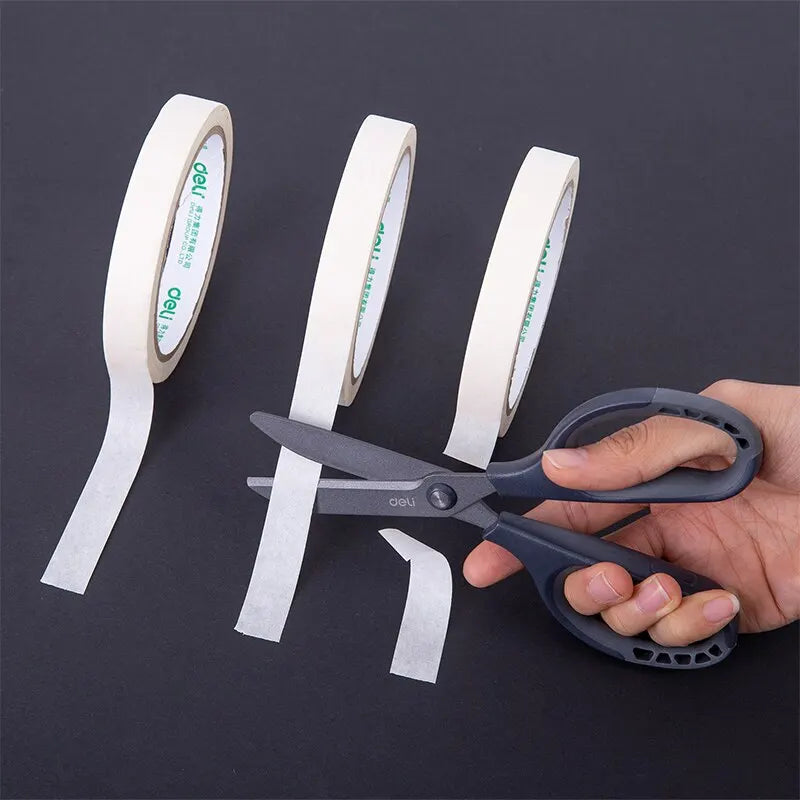 Deli Heavy Duty Ultra Sharp Non-Stick Scissors Professional Cutter with Ergonomic Grip for Office Home School