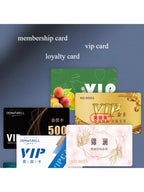 20/50/100PCS Free Custom Thickened Plastic Business Loyalty Card Membership Card Vip Cards Personalized LOGO 0.76mm PVC