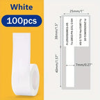 Marklife Thermal Label Printer P50 Mini Protable Bluetooth Stickers Self-adhesive Printer For Kitchen Office To Gift/Marking/Tag
