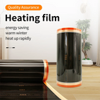 MINCO HEAT 240w/m2 New Graphene PTC Heating Film Infrared AC200~240V about 60C Warm Floor Heating Mat
