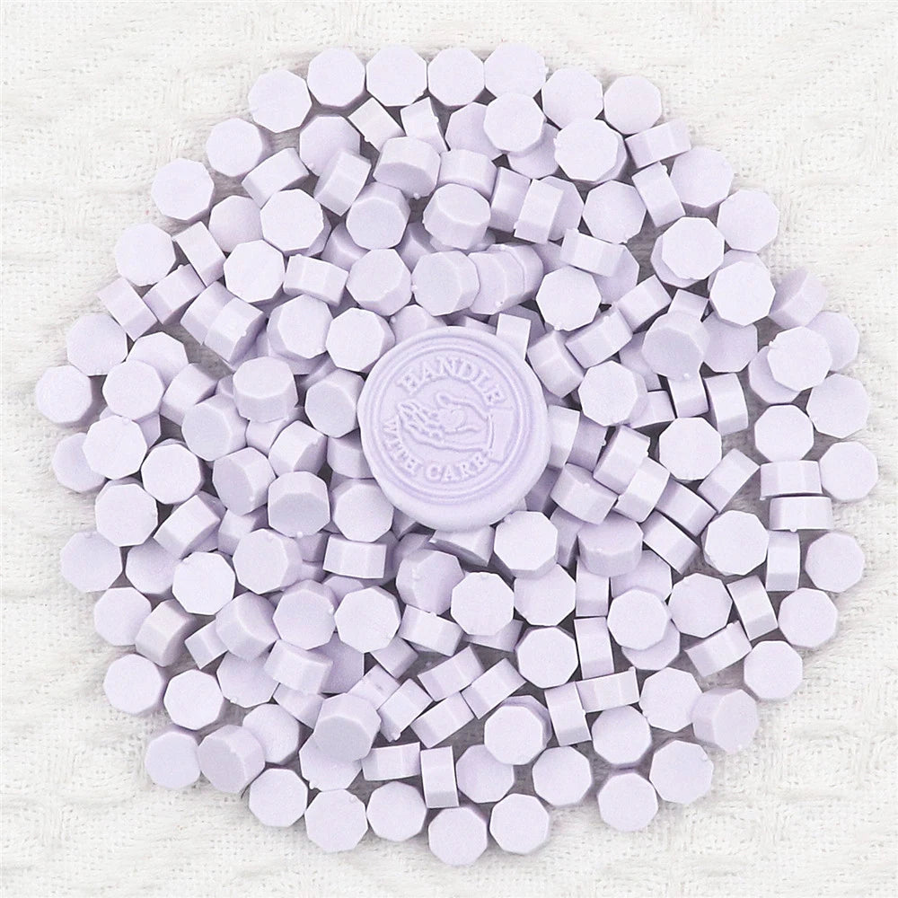 200pcs Octagon Sealing  Wax Beads for Wax Seal Stamp for Scrapbooking Cards Envelopes Wedding Invitations Gift Packaging