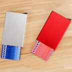 Anti Rfid Blocking Protected Magic Men ID Credit Card Holder Wallet Men Women Metal Business Bank CreditCard Cardholder Case