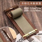Vintage Sticky Note Clip Hanging Roll Paper Sticky Note No Sticky Ins Wind Board Note Blank Notepad Message Pad