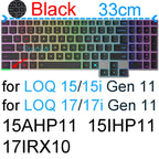 Keyboard Cover for Lenovo LOQ 15 16 17 Gen 11 10 9 15AHP11 15IHP11 15AHP10 15ARP10 15IRX10 17IRX10 Silicone Protector Skin Case