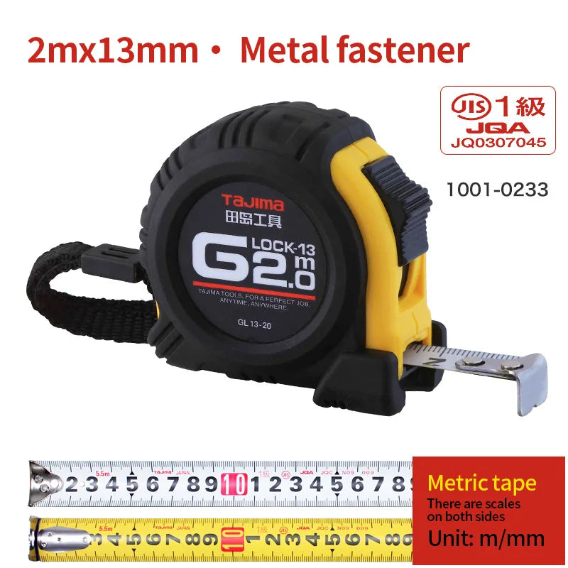 Tajima steel rubber coated non-slip steel tape measure 2 m 3.5 m 5 m 7.5 m Wear resistant tape