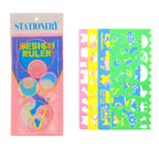 Multi Shaped Painting Ruler Spirograph Magic Drawing Template Oval Geometric Curve Pattern Multifunctional Stationery Gifts ZYF