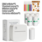 Mini Portable Wireless Label Printer  DOLEWA D2 Wireless Function, Thermal Sticker Maker, Handheld Tips, Learning Marking