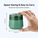 EAGLE Electric Pencil Sharpener USB/Battery Powered, 3s Fast Sharpener for 6-8mm Pencils 2 Point Options for School Home Office