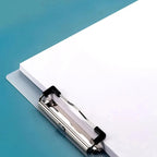 A4 File Folder Clipboard Writing Pad Memo Clip Board Clips Test Paper Storage Organizer School Supplies Office Stationary