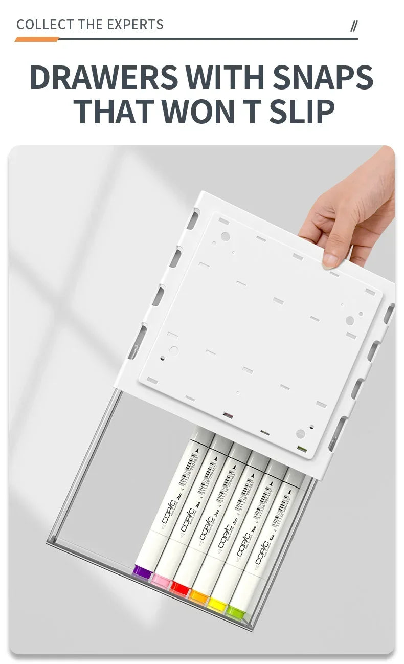 Hidden Under Desk Drawer Storage Office Organizer Desk Self Adhesive Drawers Plastic Undertable Accessories Storage Box Drawe