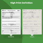 A4 Thermal Paper Printer Paper for A4 Portable Printer,For M08F-Letter, M08F M832,M833, M834,M835, 8.27"×11.69” Size, 100 sheets