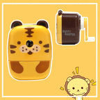 Cartoon Panda Hand-cranked Pen Sharpener Automatic Pen Feeding Pen Sharpener Educational and Stationery Pen Sharpener