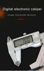 0-150mm Zinc Alloy Digital Caliper Metal Caliper Professional Vernier Caliber Measuring Tools Woodworking Thickness Gauge Depth