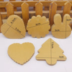 Large Gift Hang Tags, 100 Pieces Per Batch, White Kraft Paper Gift Packaging Labels, Handcrafted With Love Products, Price Tags