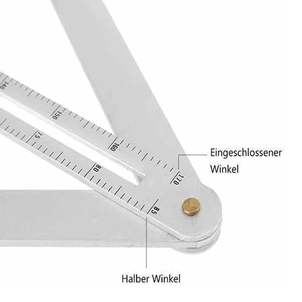 Angle Measurment Protractor Premium Corner Angle Finder with Scales Universal Bevel Protractor Angle Combination Ruler