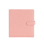 PLRBOK A5 D Shape 3 Ring Refillable Photo Album with Magnetic Buckle,Glitter PU Leather Binder Cover,10×15 15×21 1/2/4 Pockets