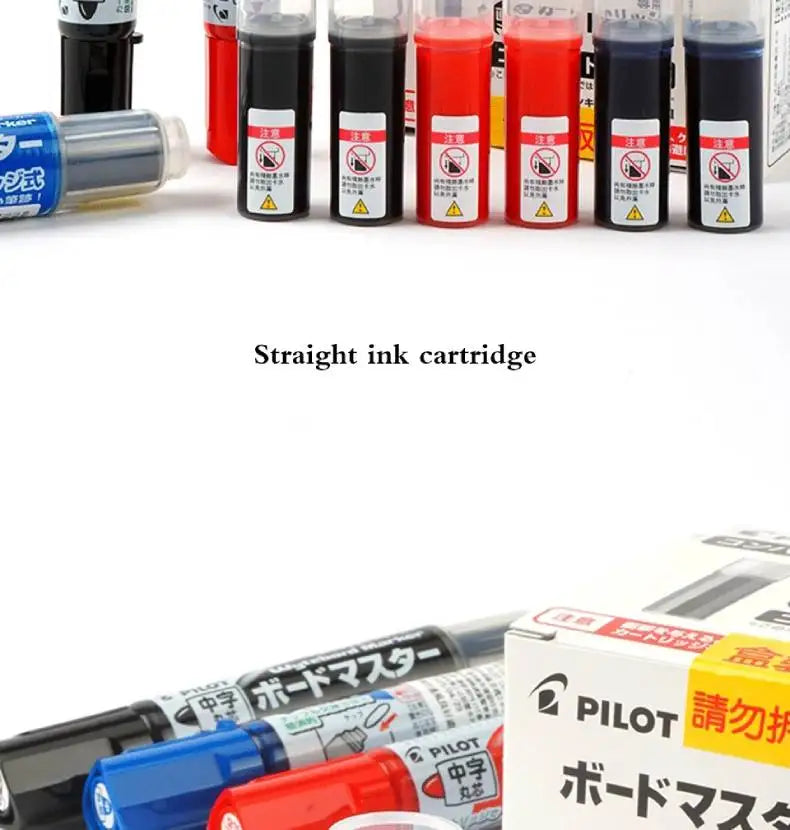 Pilot Refillable Ink for All V Board Whiteboard Master, 1/2pcs WBMA Direct Liquid Eco-Ink Conferences Training Lectures Supplies