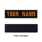 10x2.5cm Embroidery Custom Name Patch Stripes Badge Iron On Or Sew On Or  Patches Clothes