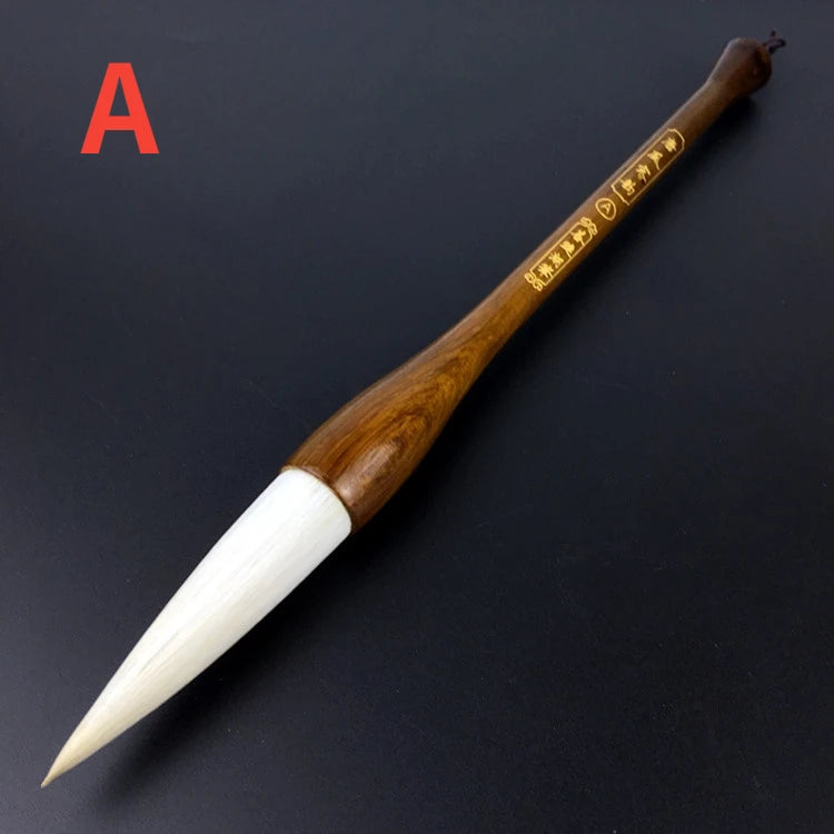 Long Woolen Hair Calligraphy Painting Brush Pen Calligraphie Chinese Large Hopper-shaped Couplets Brush Chinese Calligraphie Pen