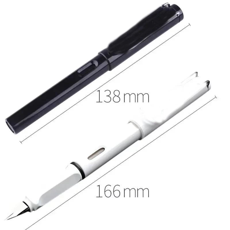 Fountain Pen Set Replaceable Ink Refill Calligraphy Multifunction Pens For Writing 0.38mm Office School Stationery Supplies