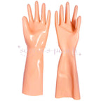 Ready to ship Latex Cosplay Glooves Skin Color Seamless Unisex 0.4MM Gummi