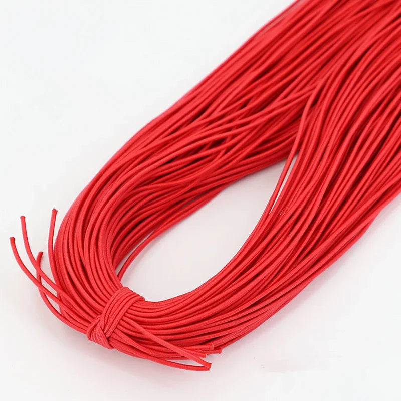 1.0/ 1.2/ 1.5/ 2.0/ 2.5mm Elastic Band Elastic Thread DIY Handmade Beaded Elastic Thread For Jewelry Making Bracelet&Necklace