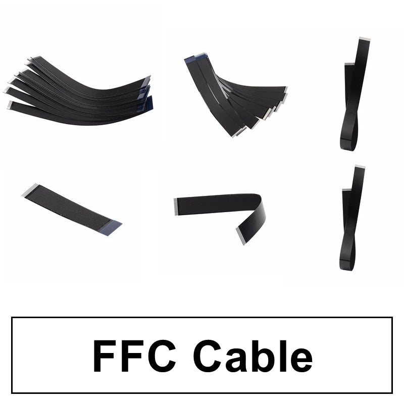 HDMI-compatible FPV Cable Micro/Mini HD-90 Degree Adapter FPC Ribbon Flat Pitch 20pin For TV Projector Multicopter Aerial Photog