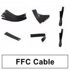 HDMI-compatible FPV Cable Micro/Mini HD-90 Degree Adapter FPC Ribbon Flat Pitch 20pin For TV Projector Multicopter Aerial Photog