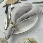 4PCS Christmas Red Cloth Napkins Washable 30x45cm 100% Cotton Fabric Tea Towel for Dinner Wedding and Parties Decor